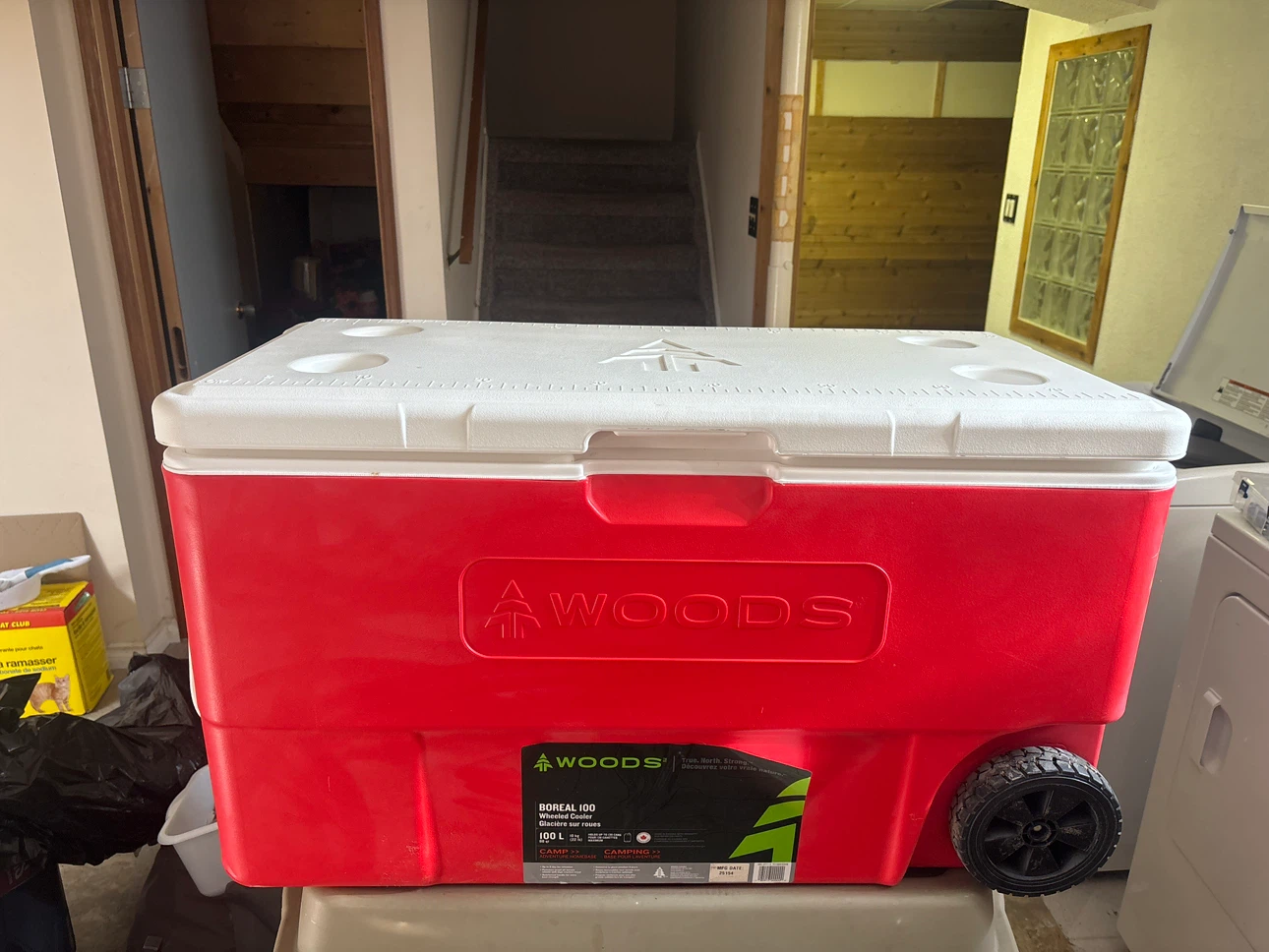 Woods Boreal 100L Wheeled Cooler