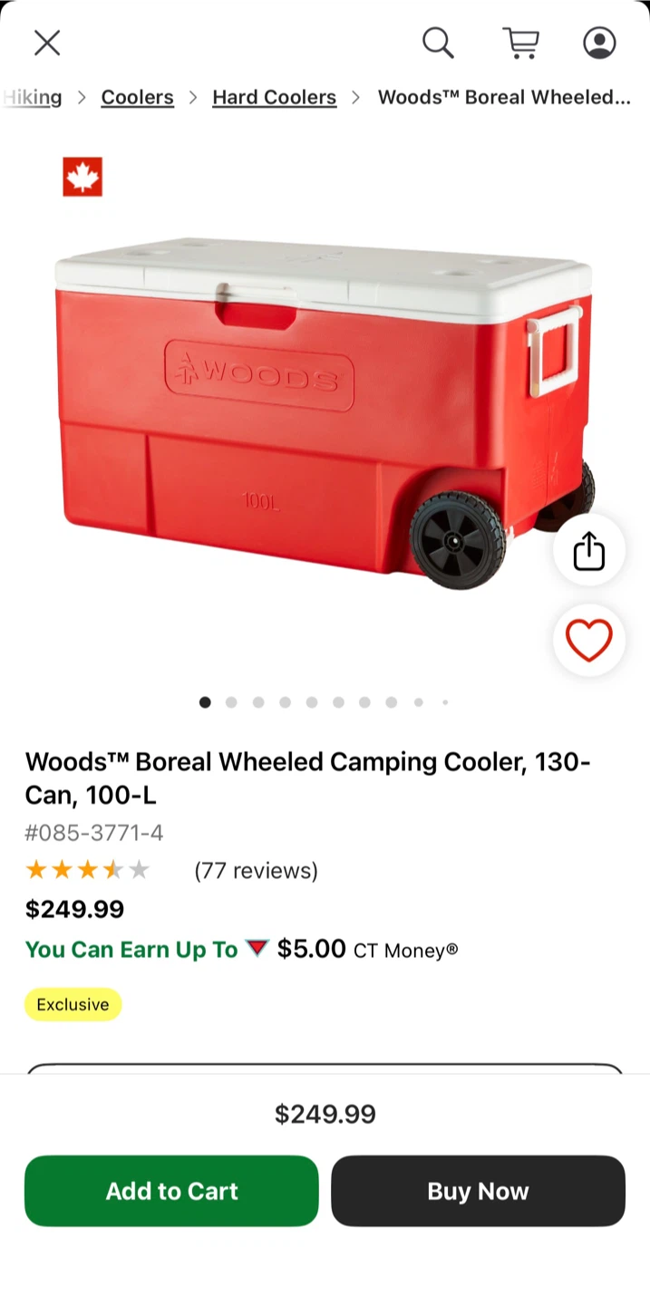 Woods Boreal 100L Wheeled Cooler - photo 3