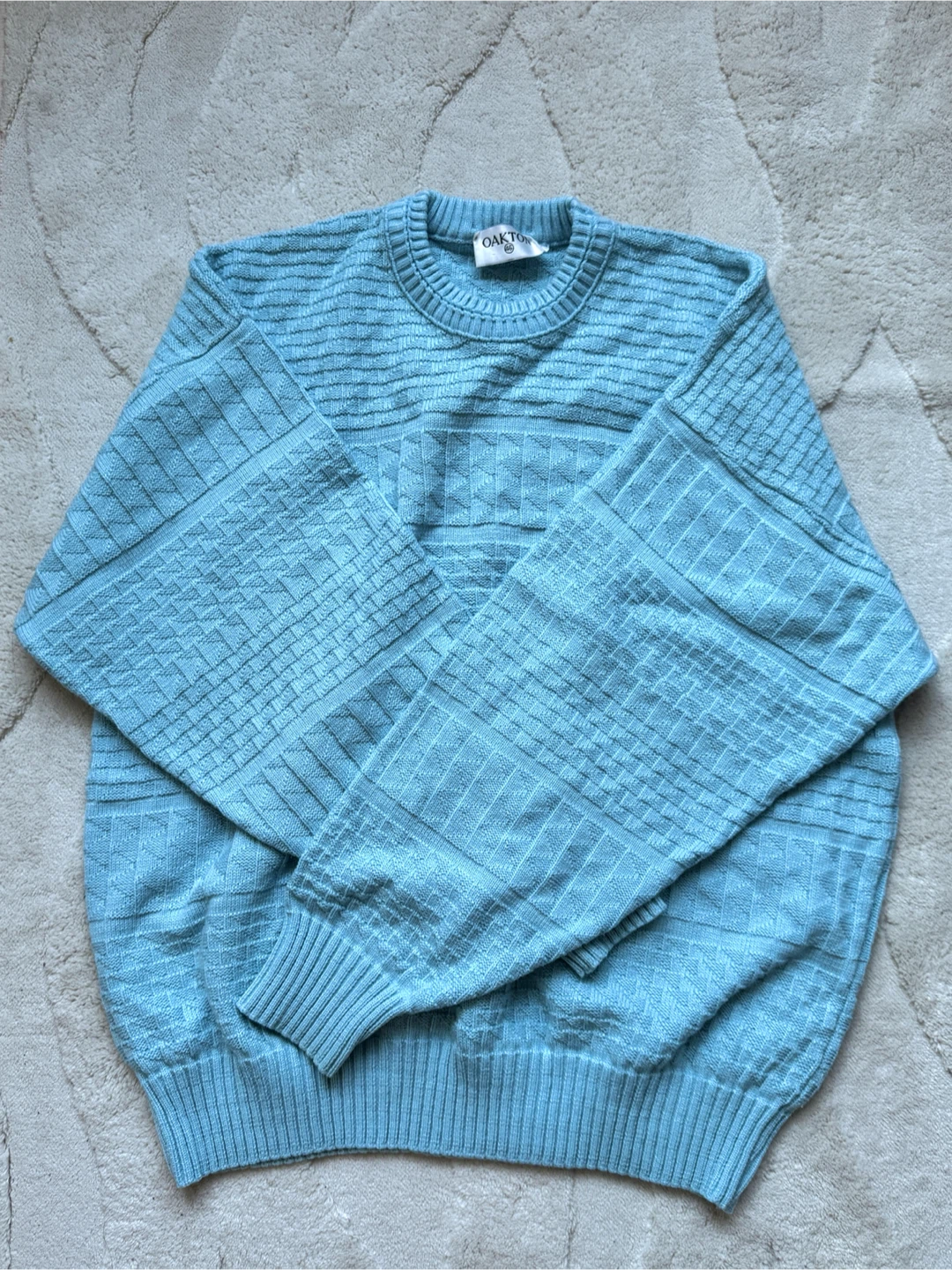 Light Blue Knit Sweater