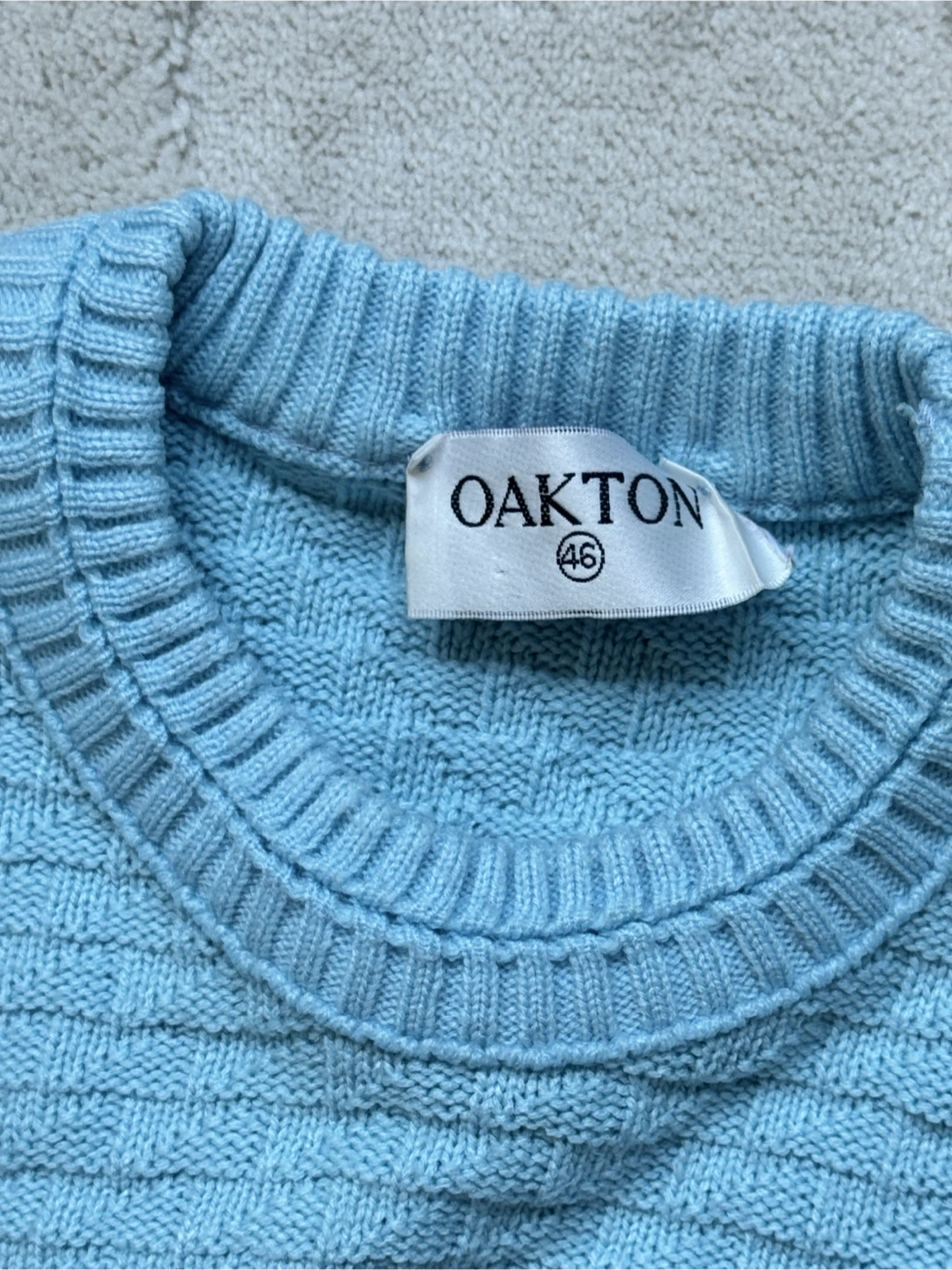 Light Blue Knit Sweater - photo 2