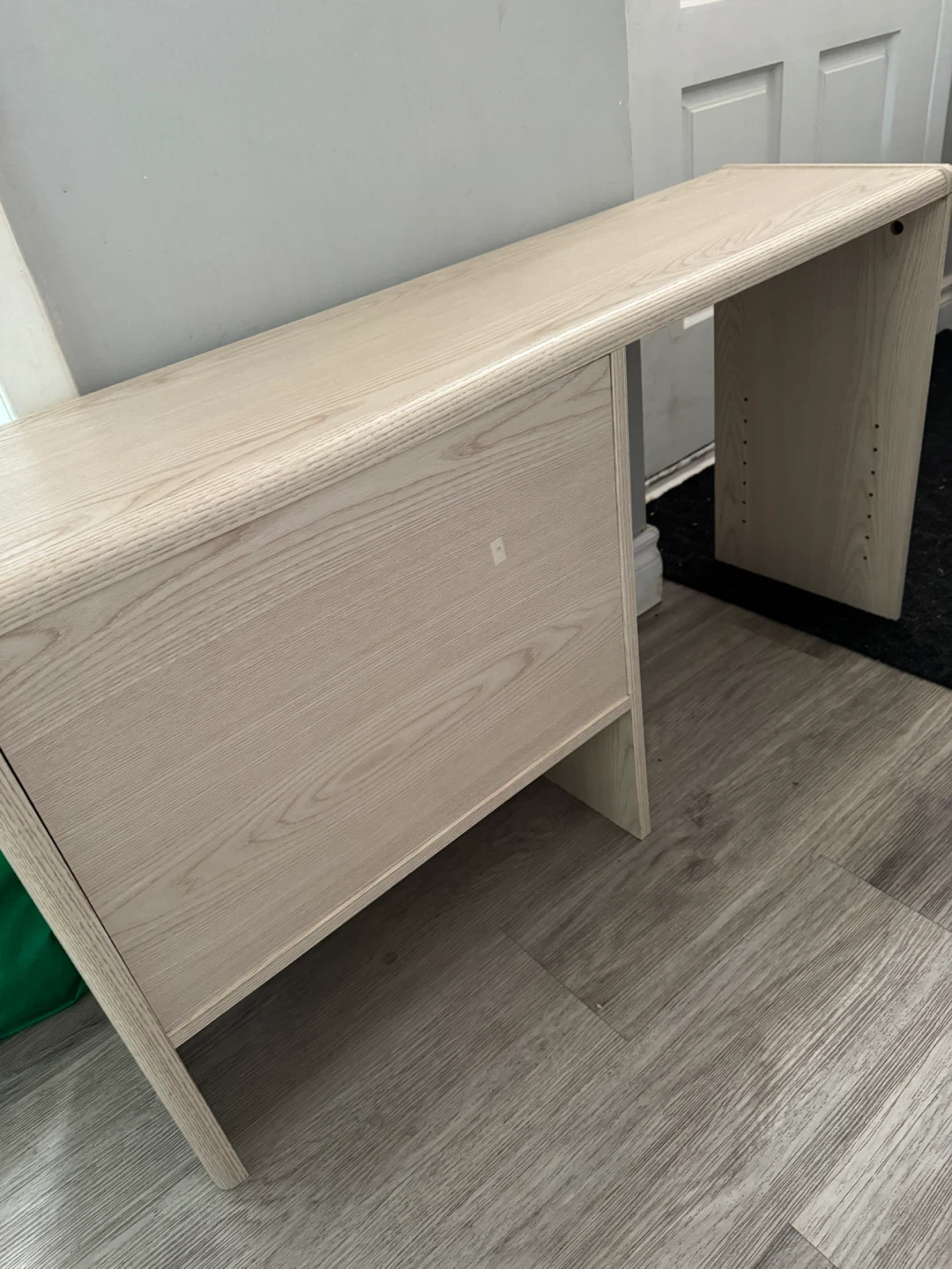 Light Wood Console Desk