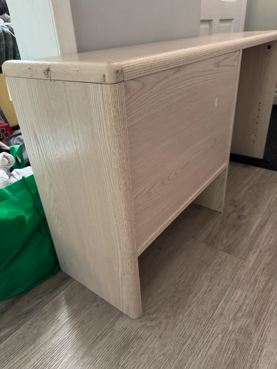 Light Wood Console Desk - photo 3