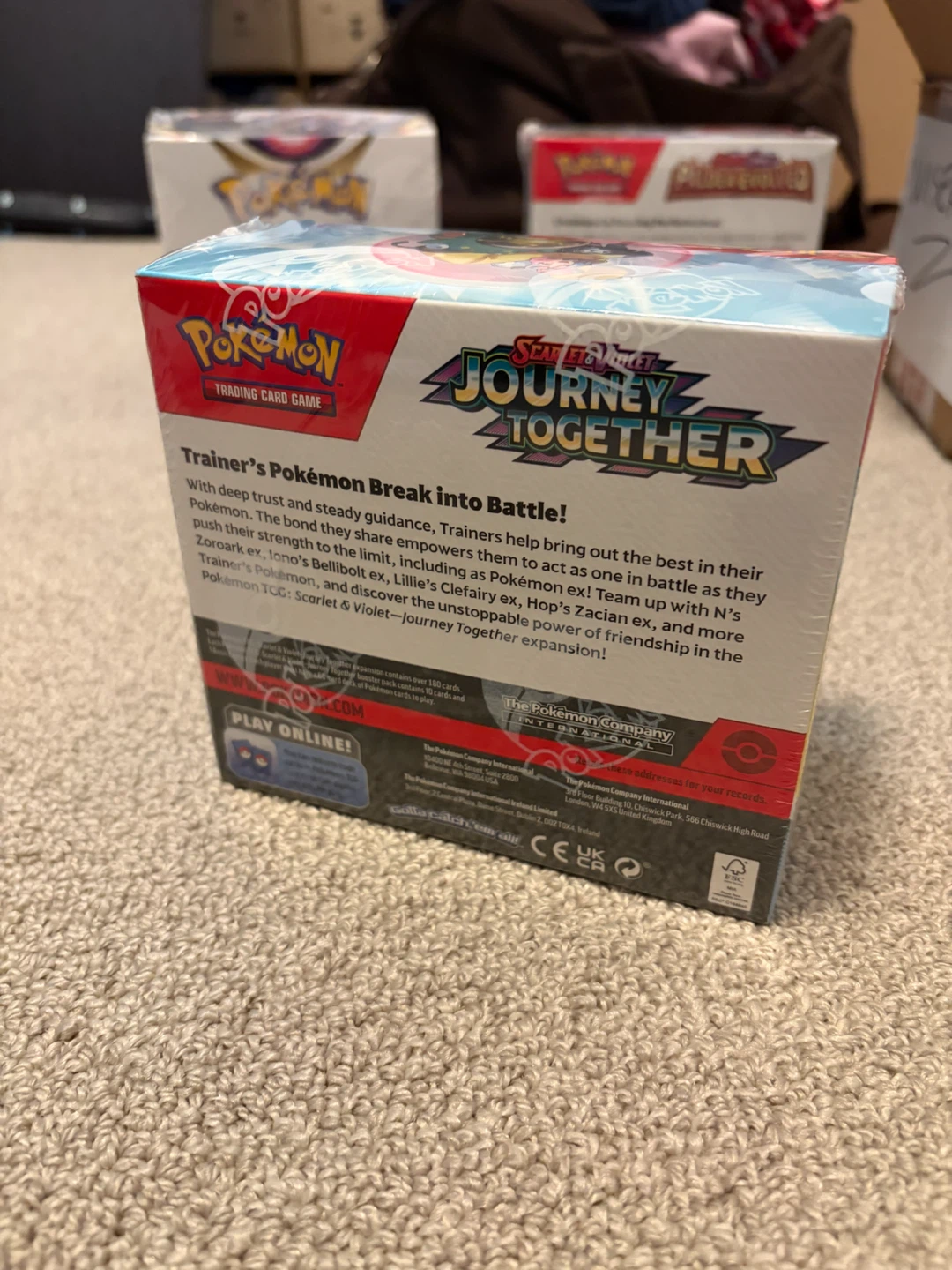 Pokemon TCG Scarlet & Violet Journey Together Booster Box - photo 4