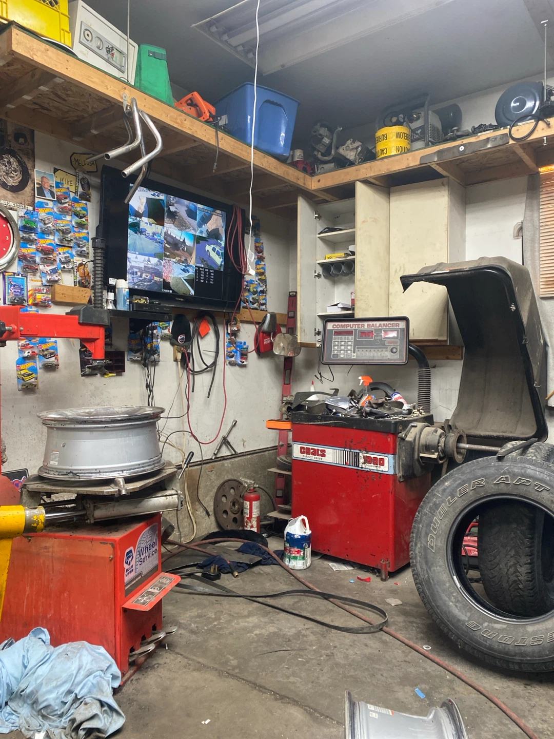 Winter tire change over