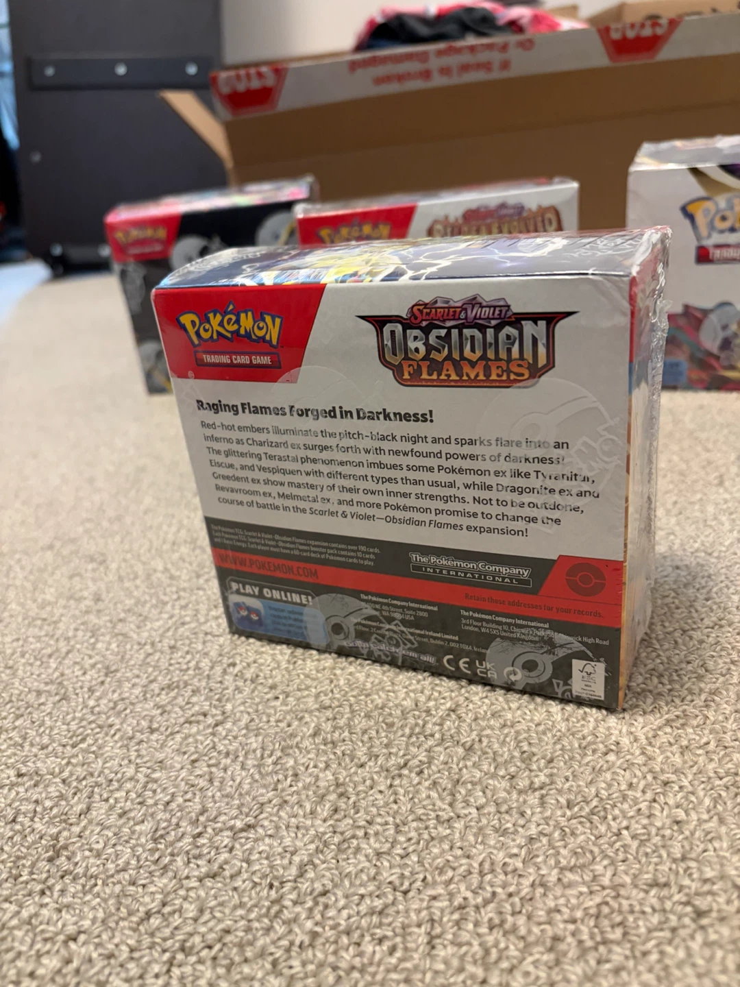 Pokemon TCG: Scarlet & Violet Obsidian Flames Booster Box - photo 4