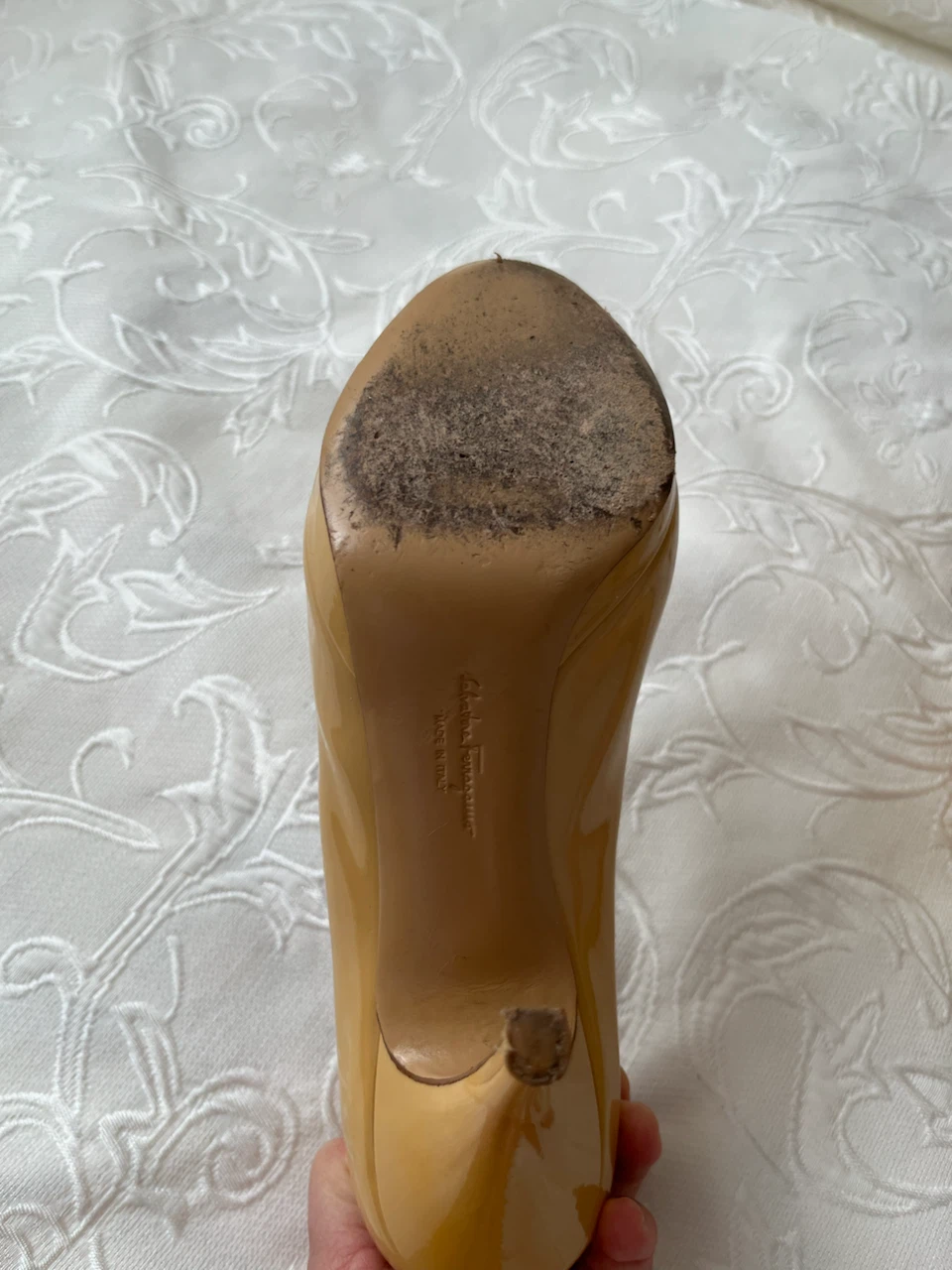 Salvatore Ferragamo Patent Leather Pumps - photo 4