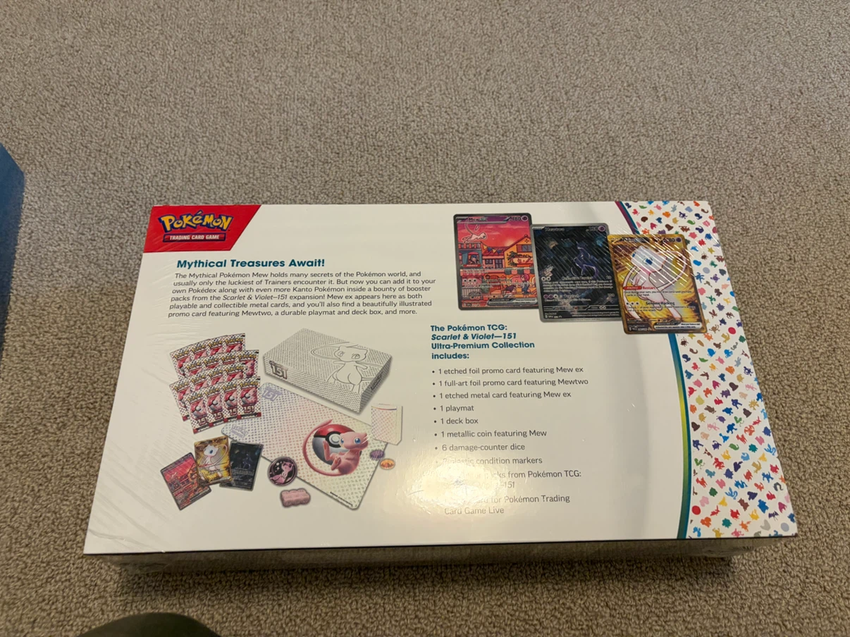 Pokemon TCG Scarlet & Violet 151 Ultra-Premium Collection - photo 4