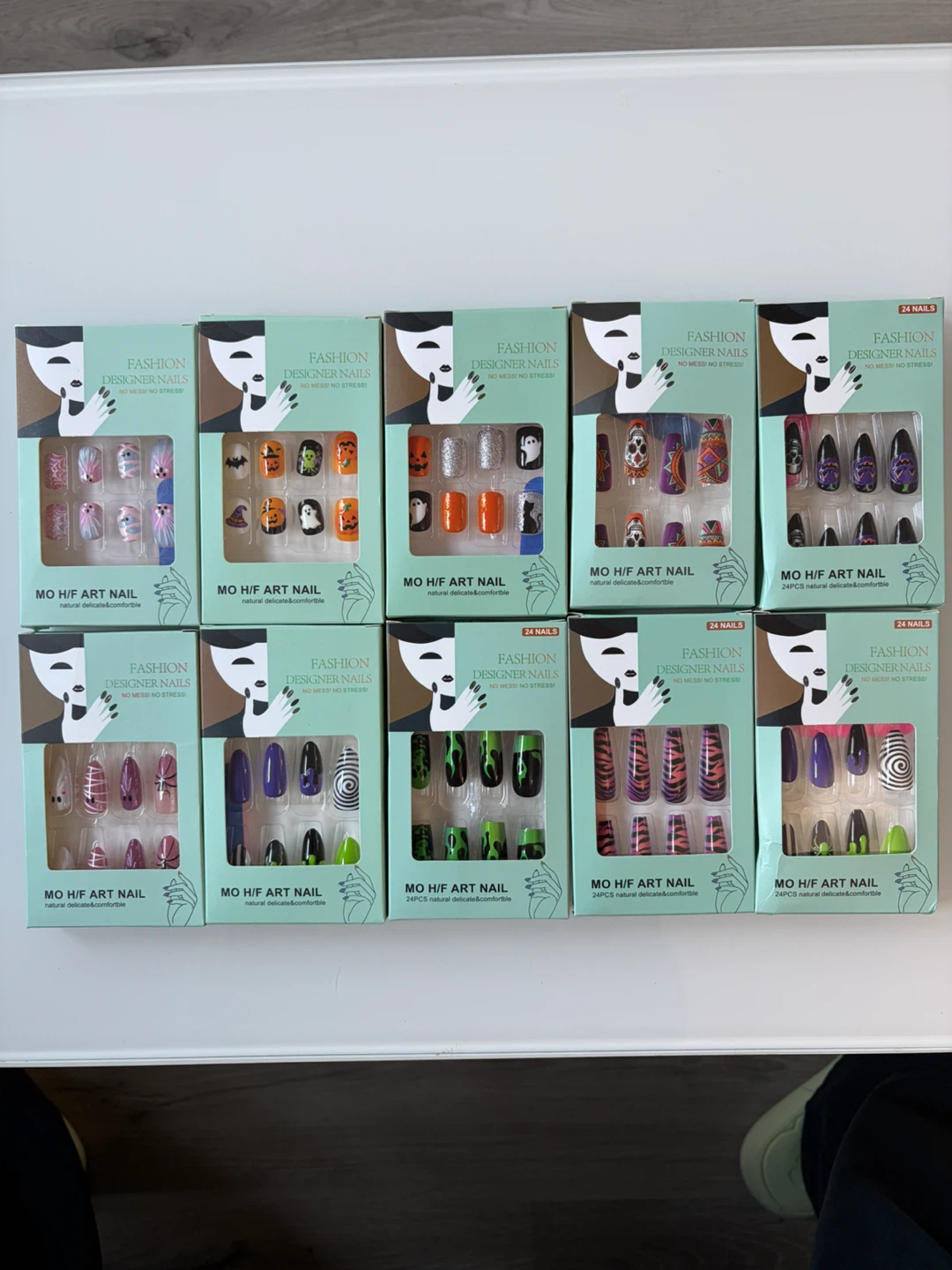 Halloween Press-on Nails 🎃 Brand New - 2 Boxes for $5