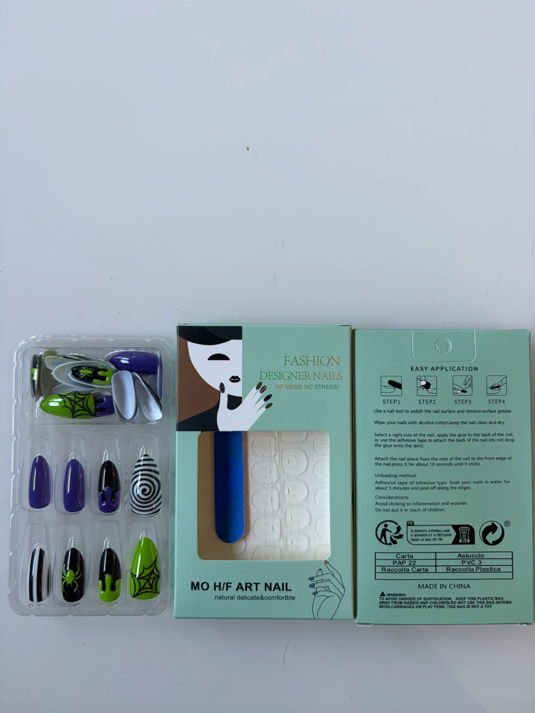 Halloween Press-on Nails 🎃 Brand New - 2 Boxes for $5 - photo 3