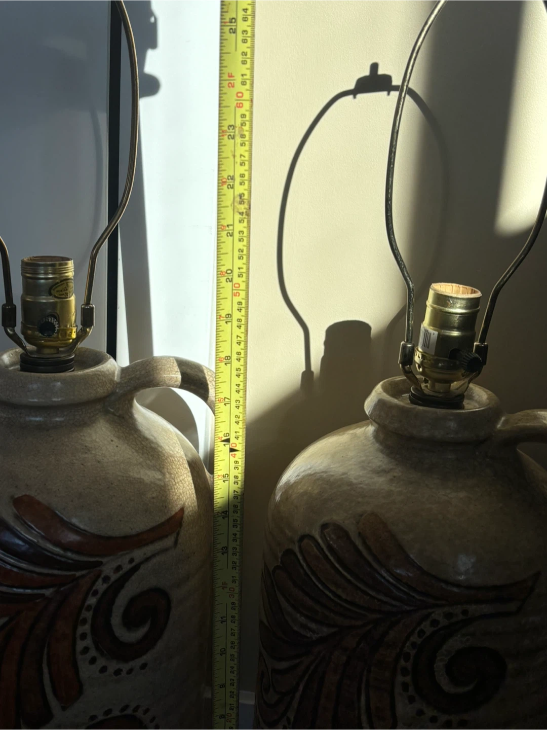 WGP MCM Ceramic Jug Table Lamps - photo 4
