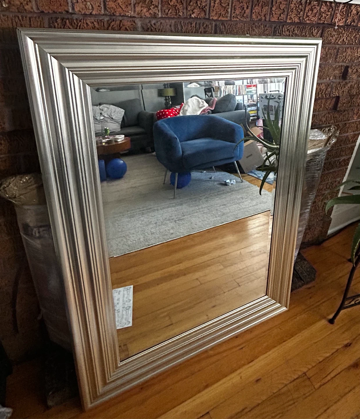 MCS Industries Silver Wall Mirror