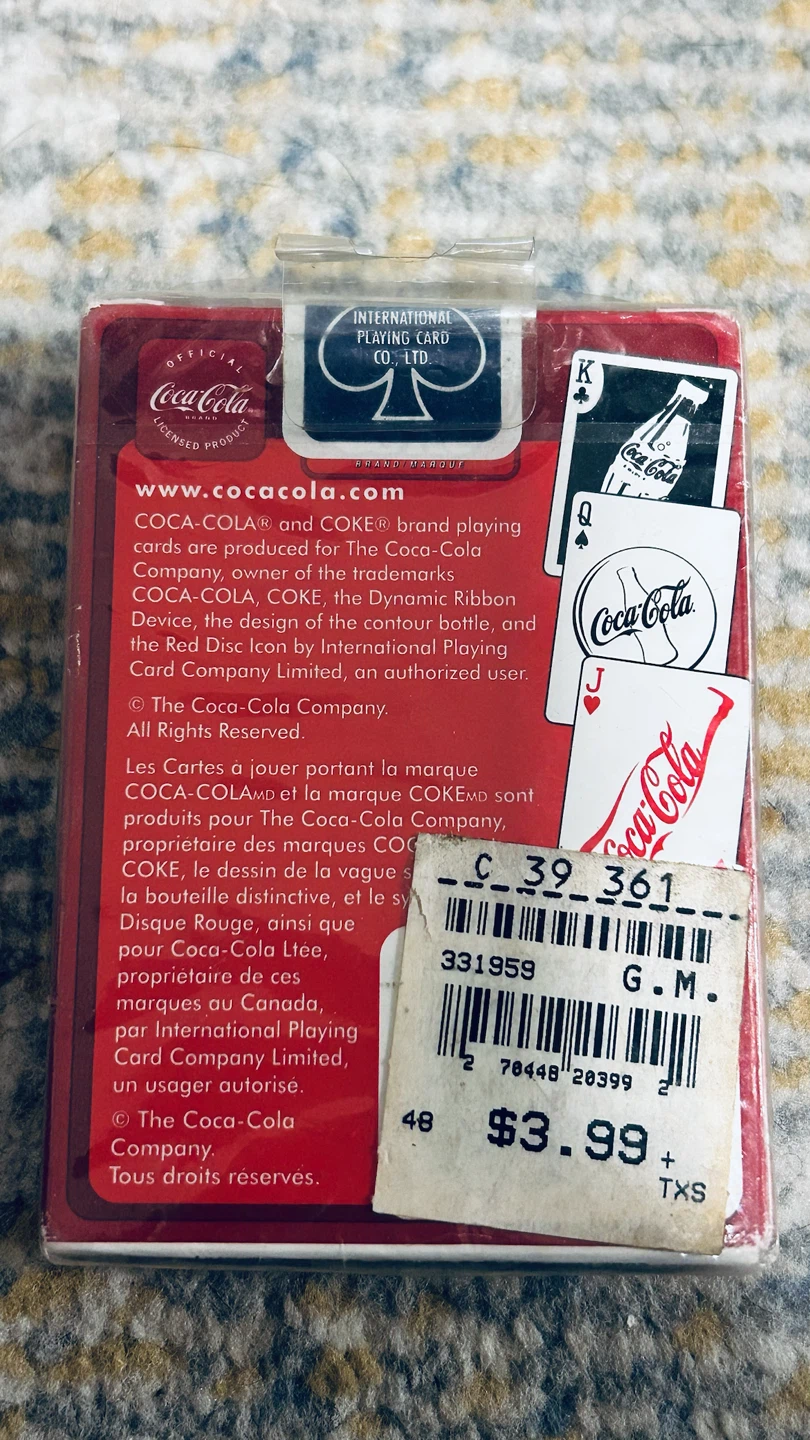 Coca-Cola Collectible Playing Cards – Brand New Sealed Deck - photo 2
