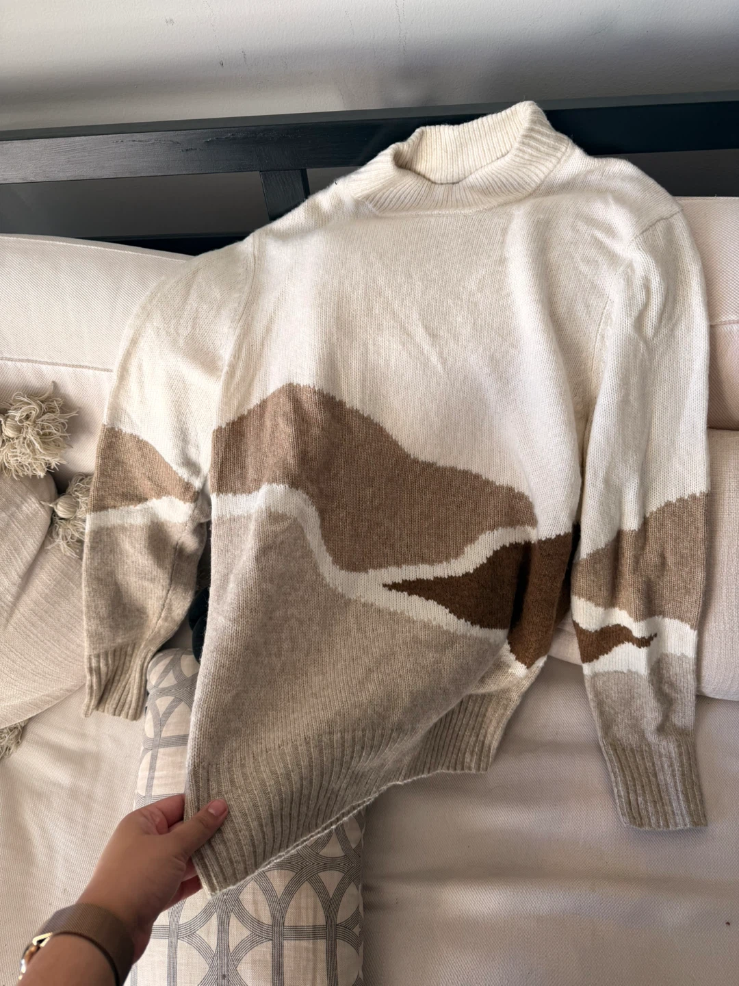 RW&CO. Mock Neck Knit Sweater