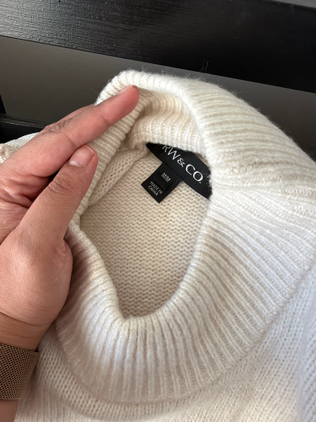 RW&CO. Mock Neck Knit Sweater - photo 3