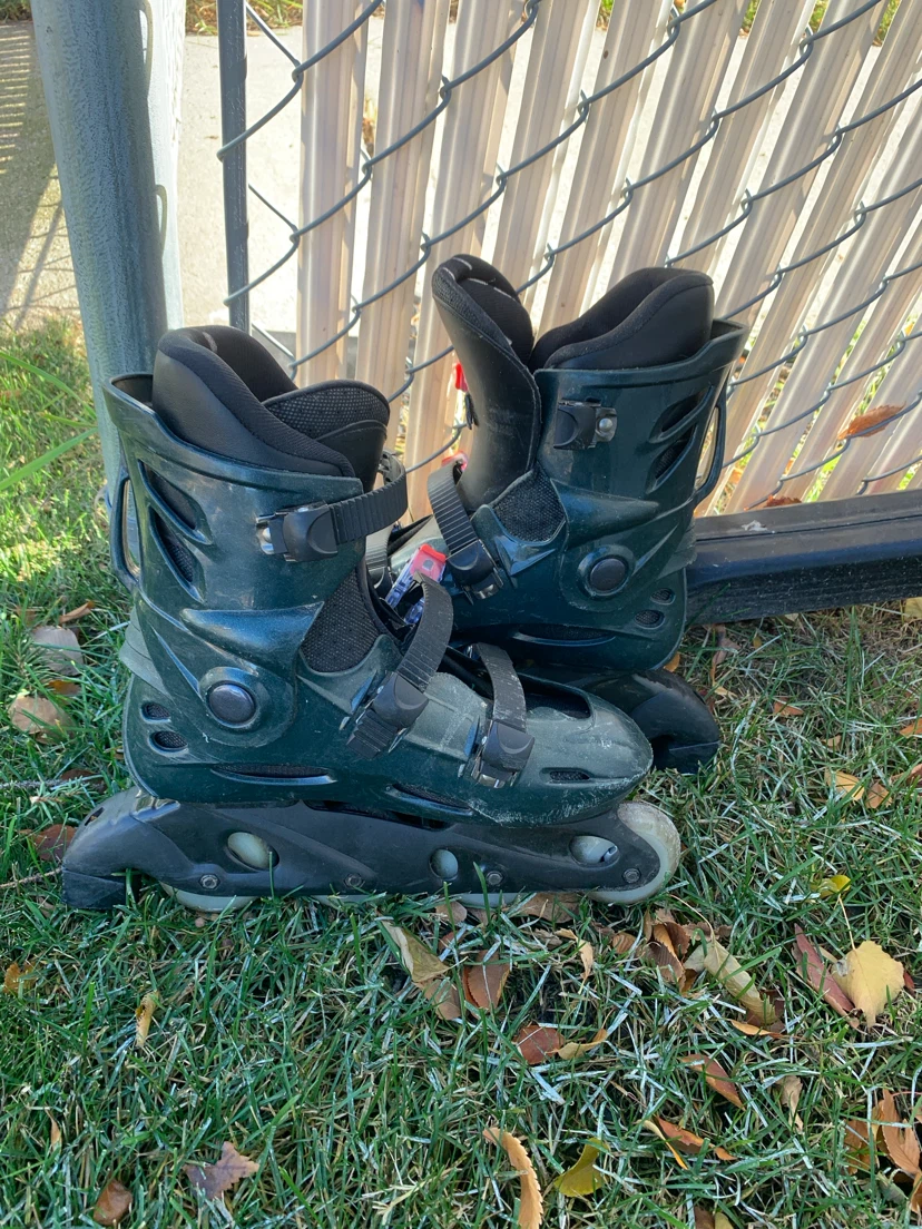 Dark Green Inline Skates