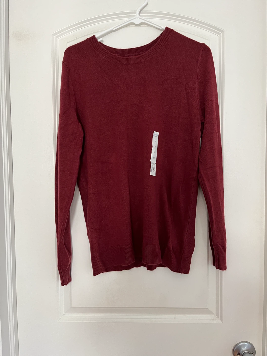 Croft & Barrow Red Extra-Soft Sweater