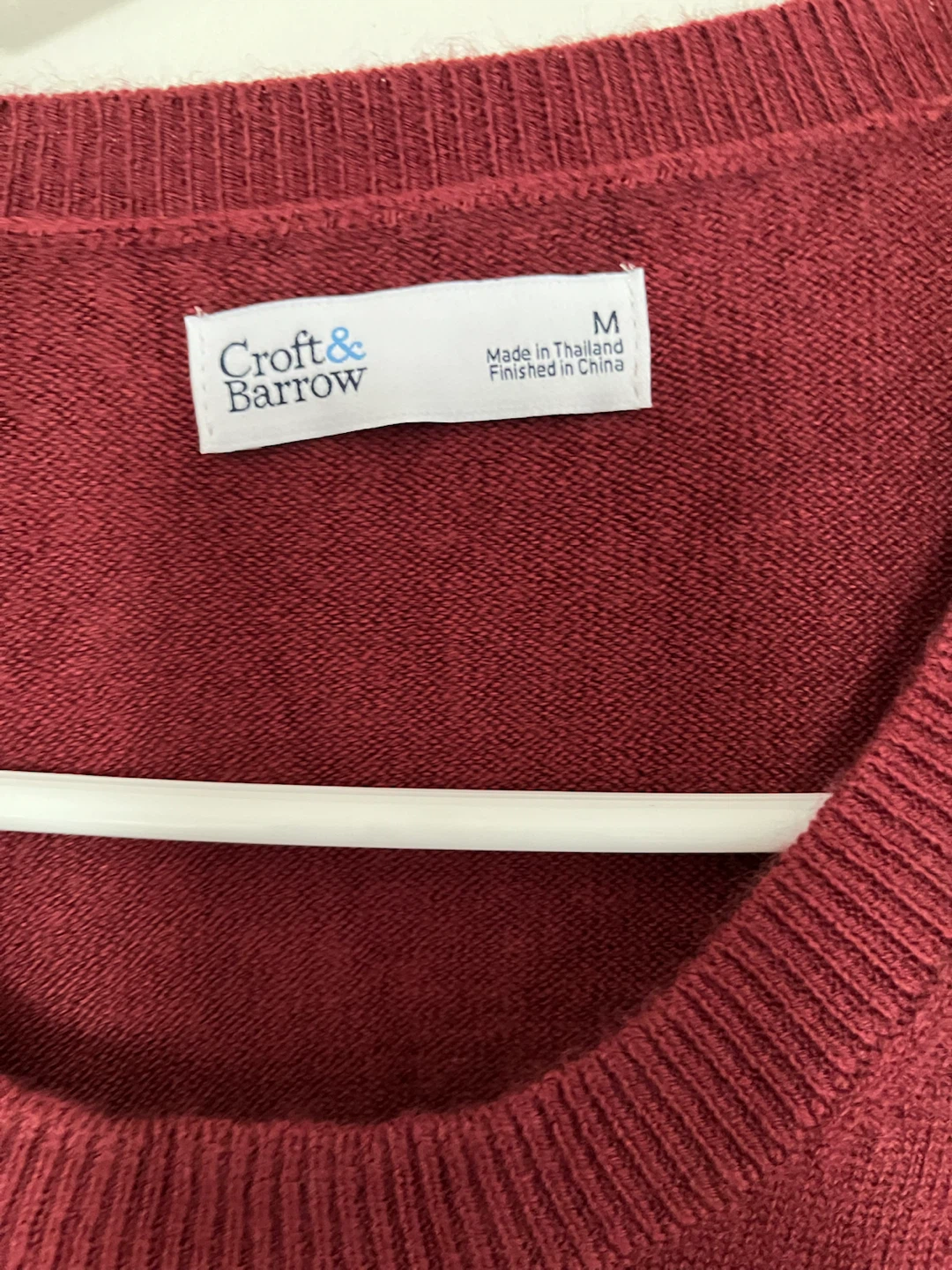 Croft & Barrow Red Extra-Soft Sweater - photo 3