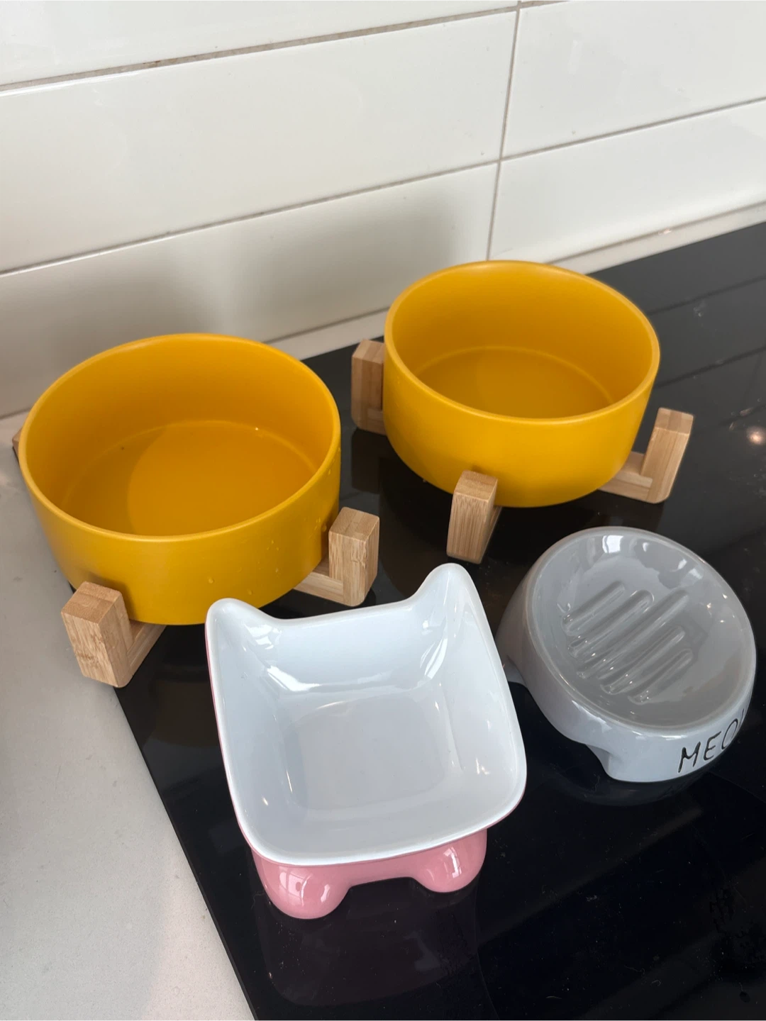 Set of 4 Pet Bowls