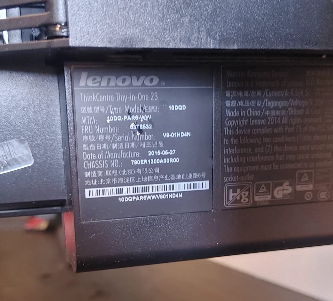 Lenovo ThinkCentre Tiny-in-One 23 LED monitor - photo 4