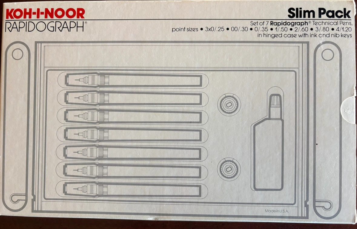 Rapidograph 7 Pen Set - photo 2