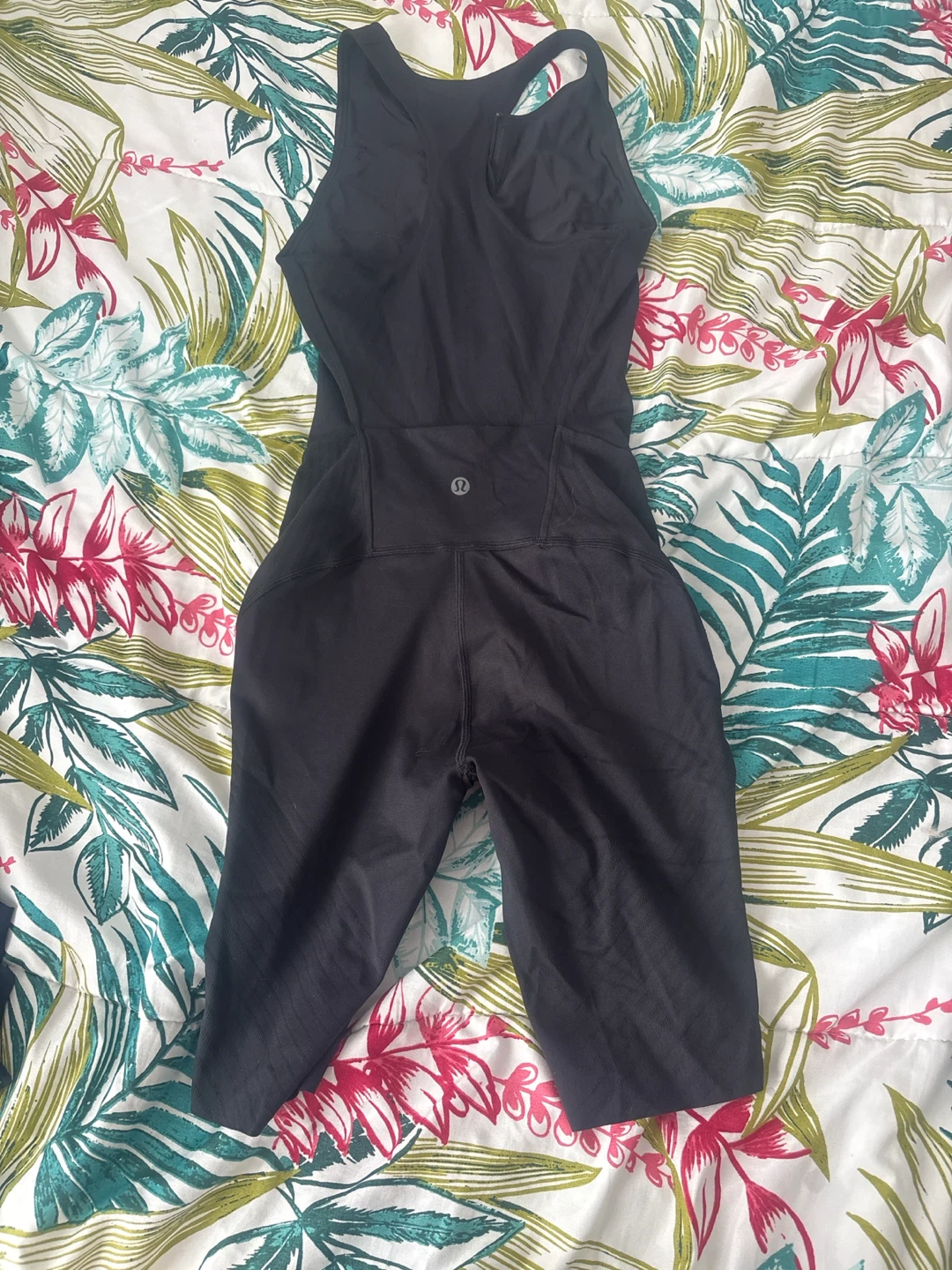Lululemon Black Zip-Front Romper - photo 2