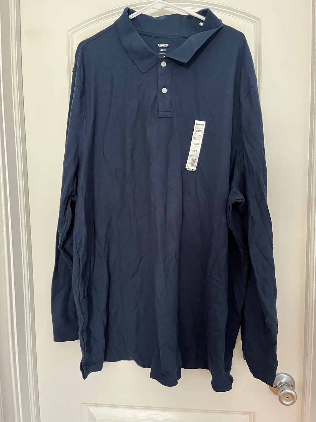 Sonoma The Essential Pique Polo Navy 4XB