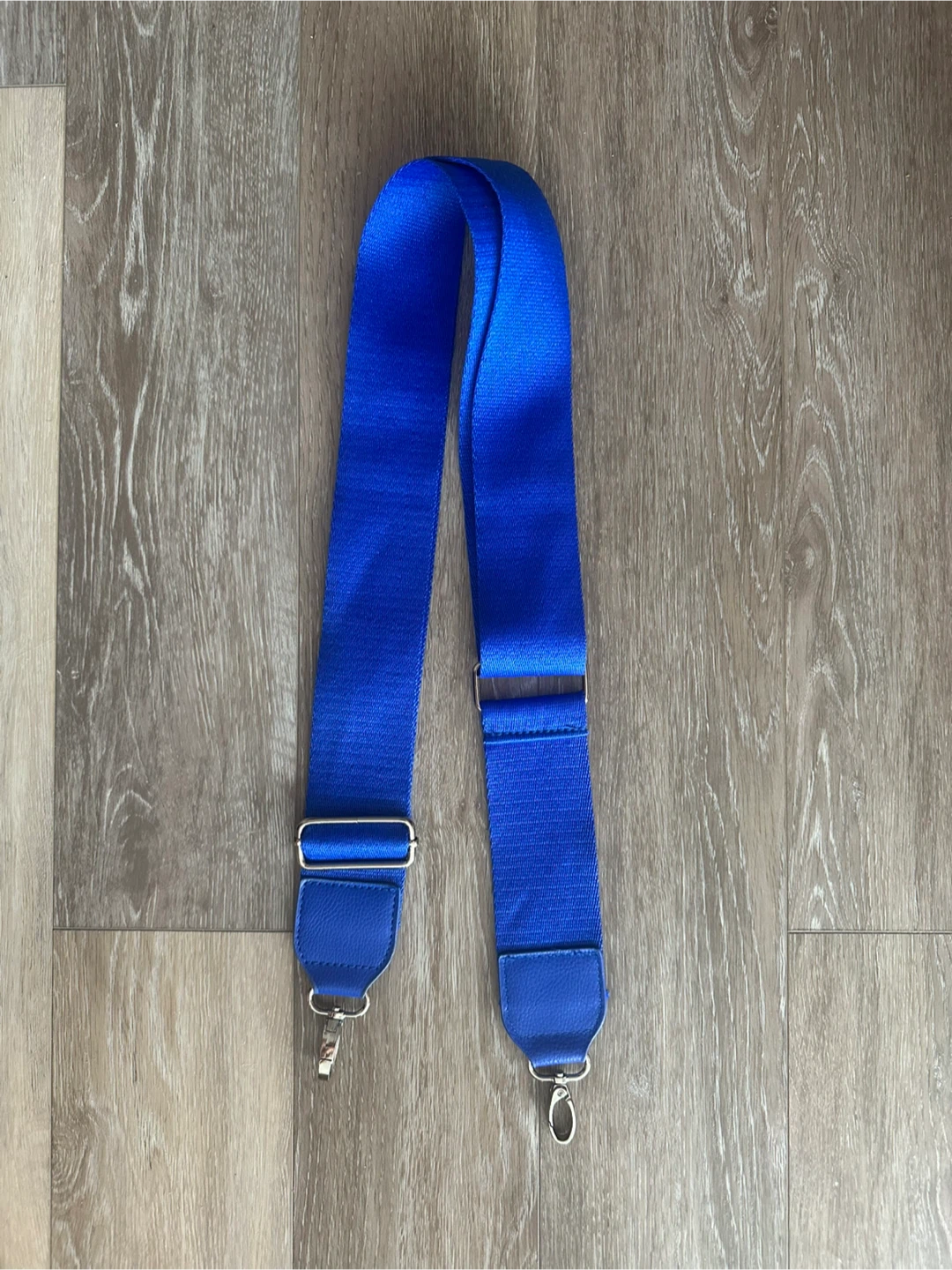 Adjustable Royal Blue Bag Strap