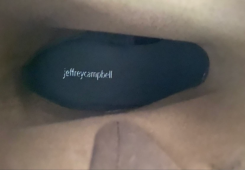 Jeffrey Campbell Brown Leather Buckle Boots New - photo 3
