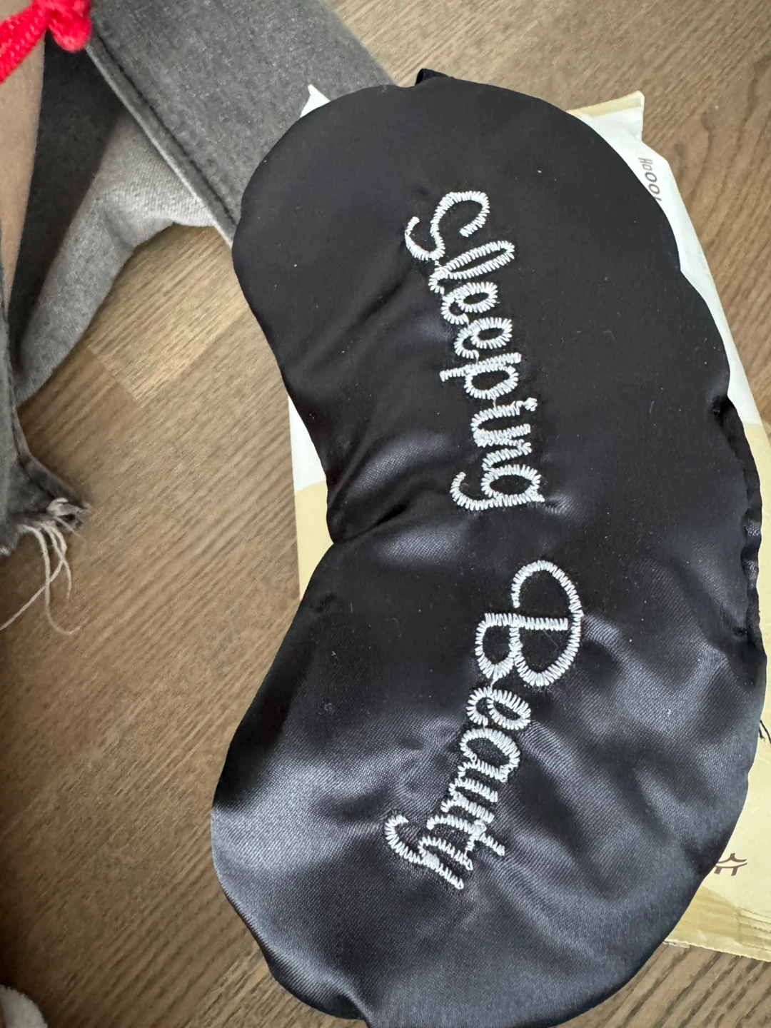 Sleeping Beauty silk Satin Eye Mask