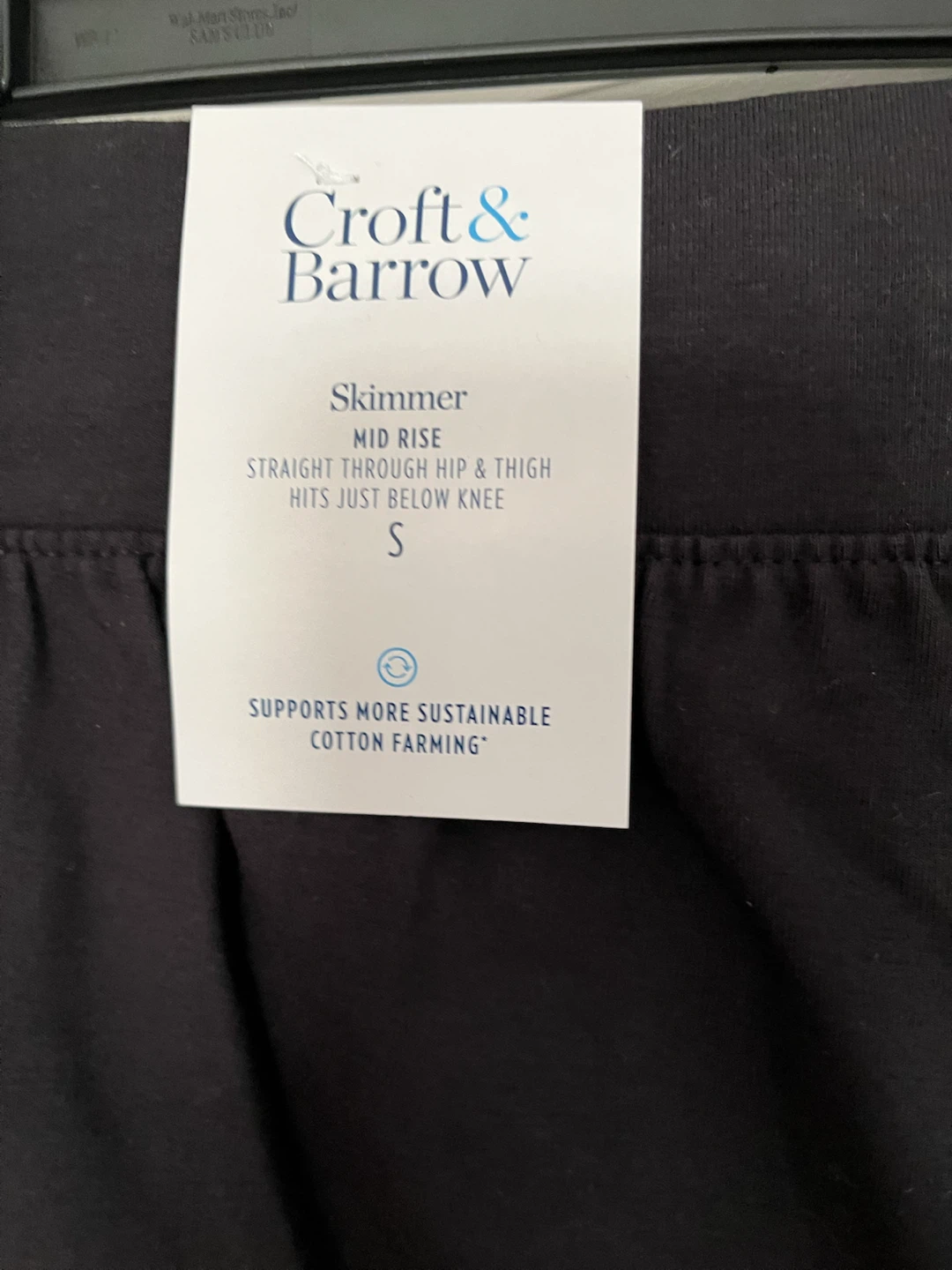 Croft & Barrow Black Skimmer Shorts Size S - photo 3