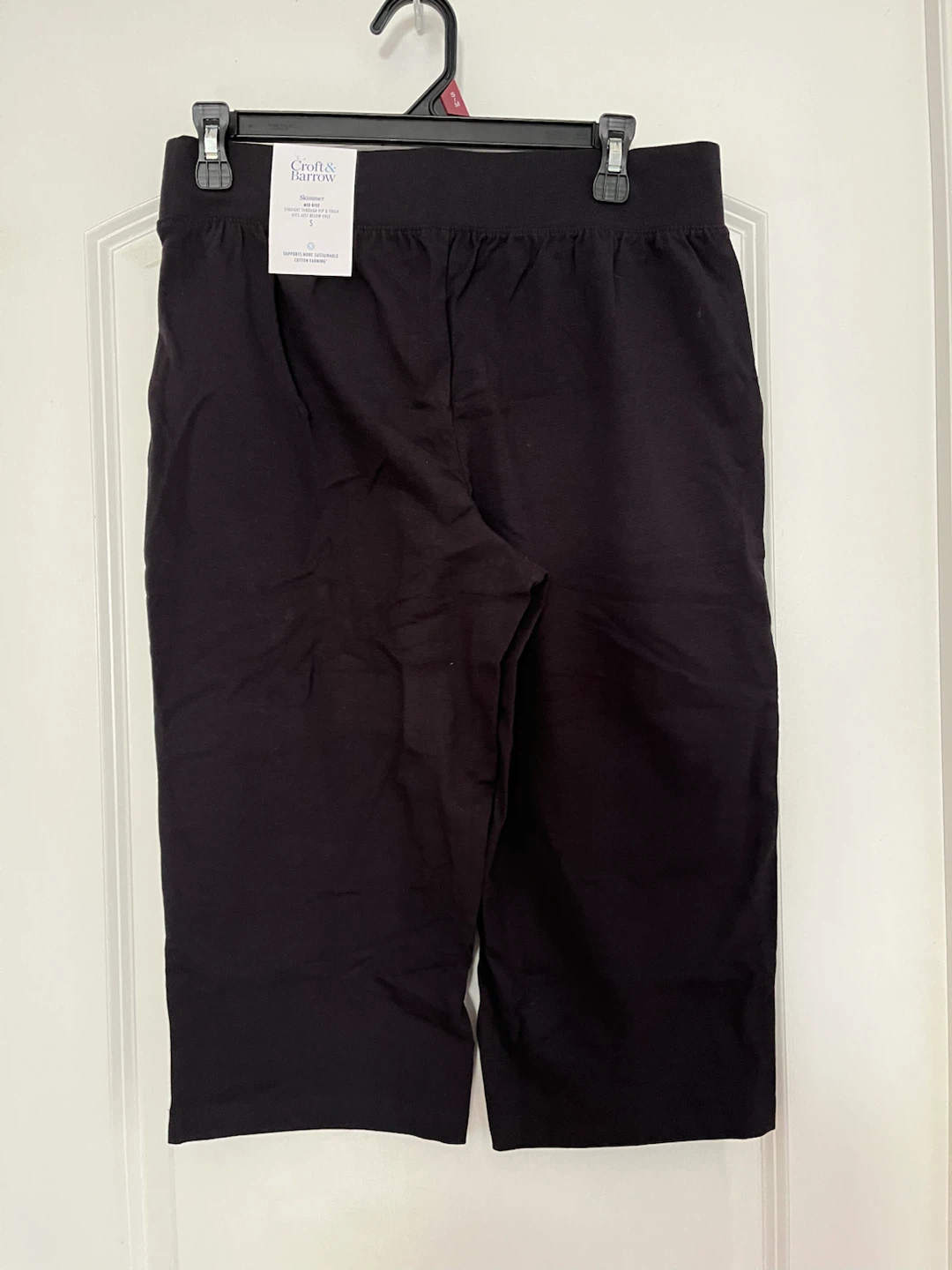 Croft & Barrow Black Skimmer Shorts Size S - photo 4