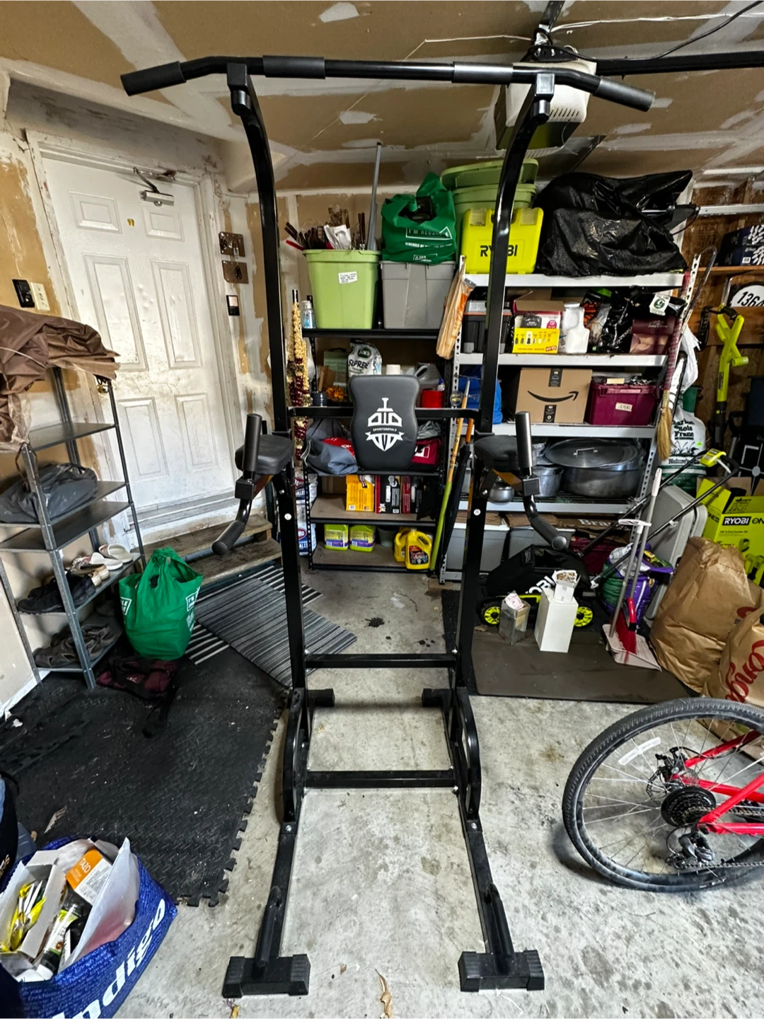 Sportsroyals Power Tower Pull Up, Push Up and Dip Station