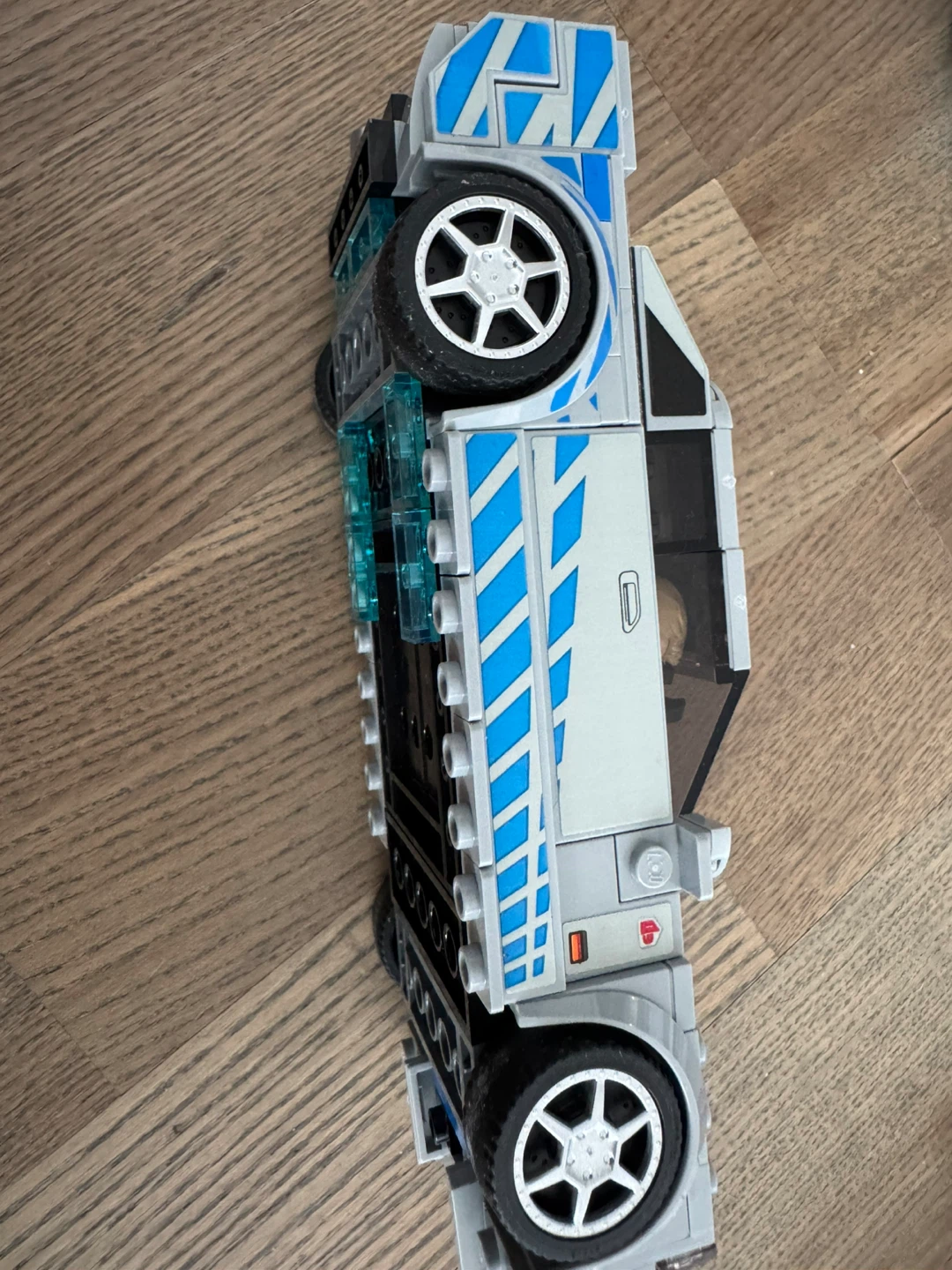 LEGO Grey and Blue Toy Car - photo 5