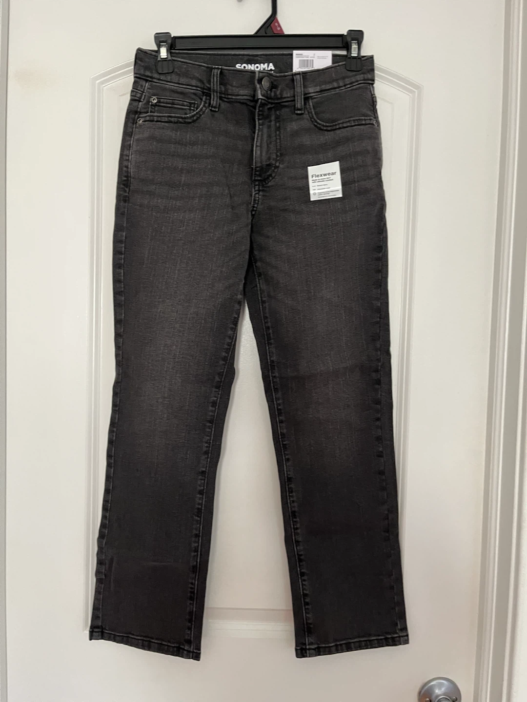 Sonoma Goods For Life Flexwear Straight Leg Jeans Size 12