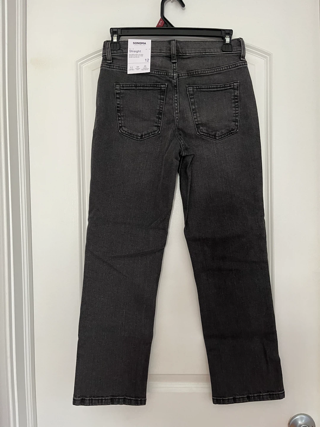 Sonoma Goods For Life Flexwear Straight Leg Jeans Size 12 - photo 5