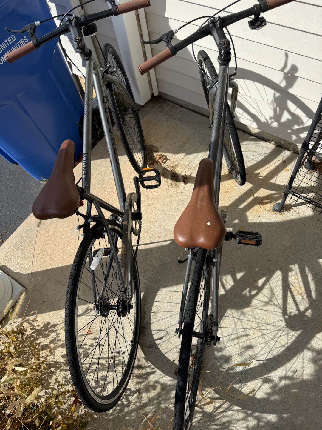 Two Concord Envoy Hybrid Bicycles