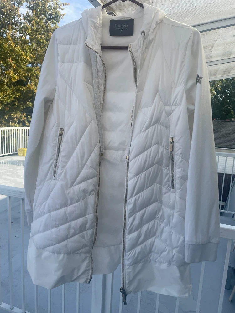 Lorena Antoniazzi White Quilted Jacket
