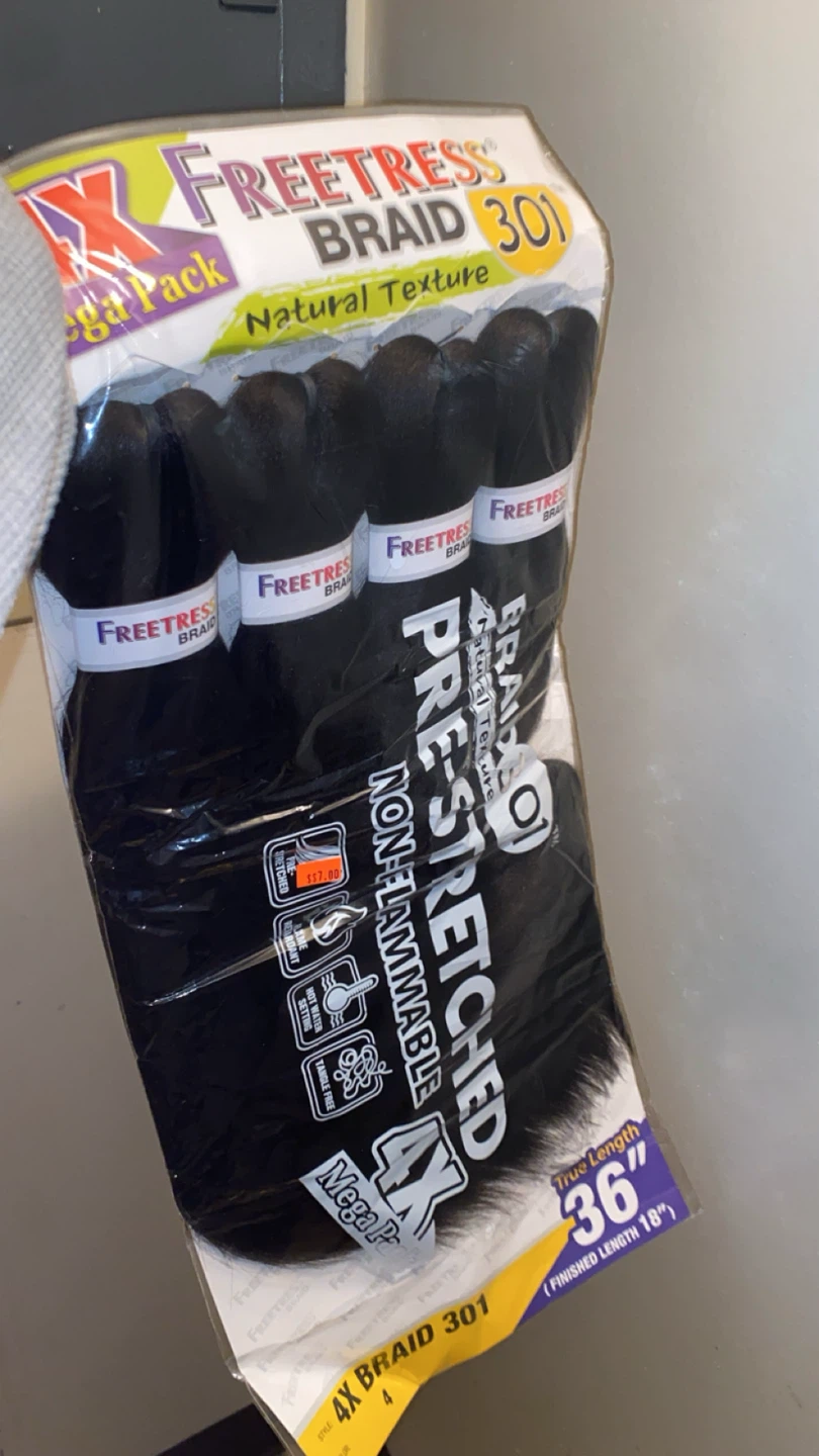 Freetress Braid 301 Pre-Stretched Hair Mega Pack - photo 2