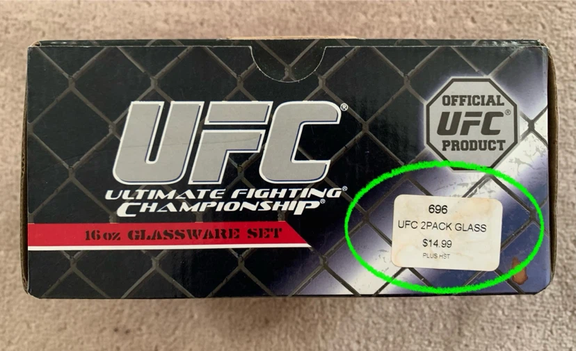 UFC Ultimate Fighting Championship Glassware Set - photo 3