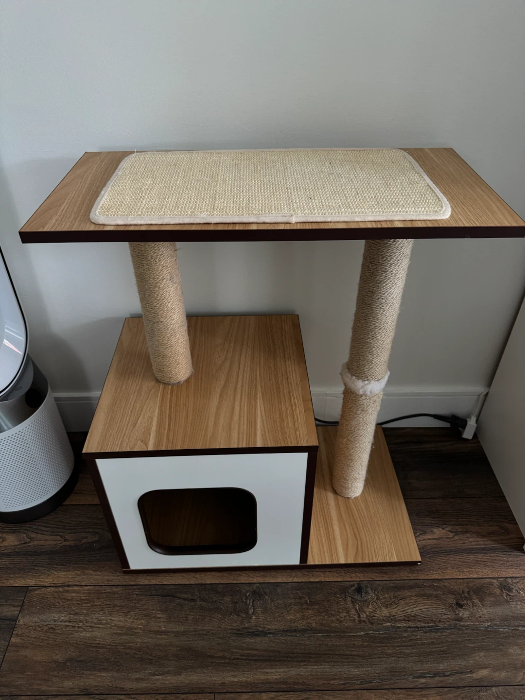 Modern Cat Tower with Scratching Posts