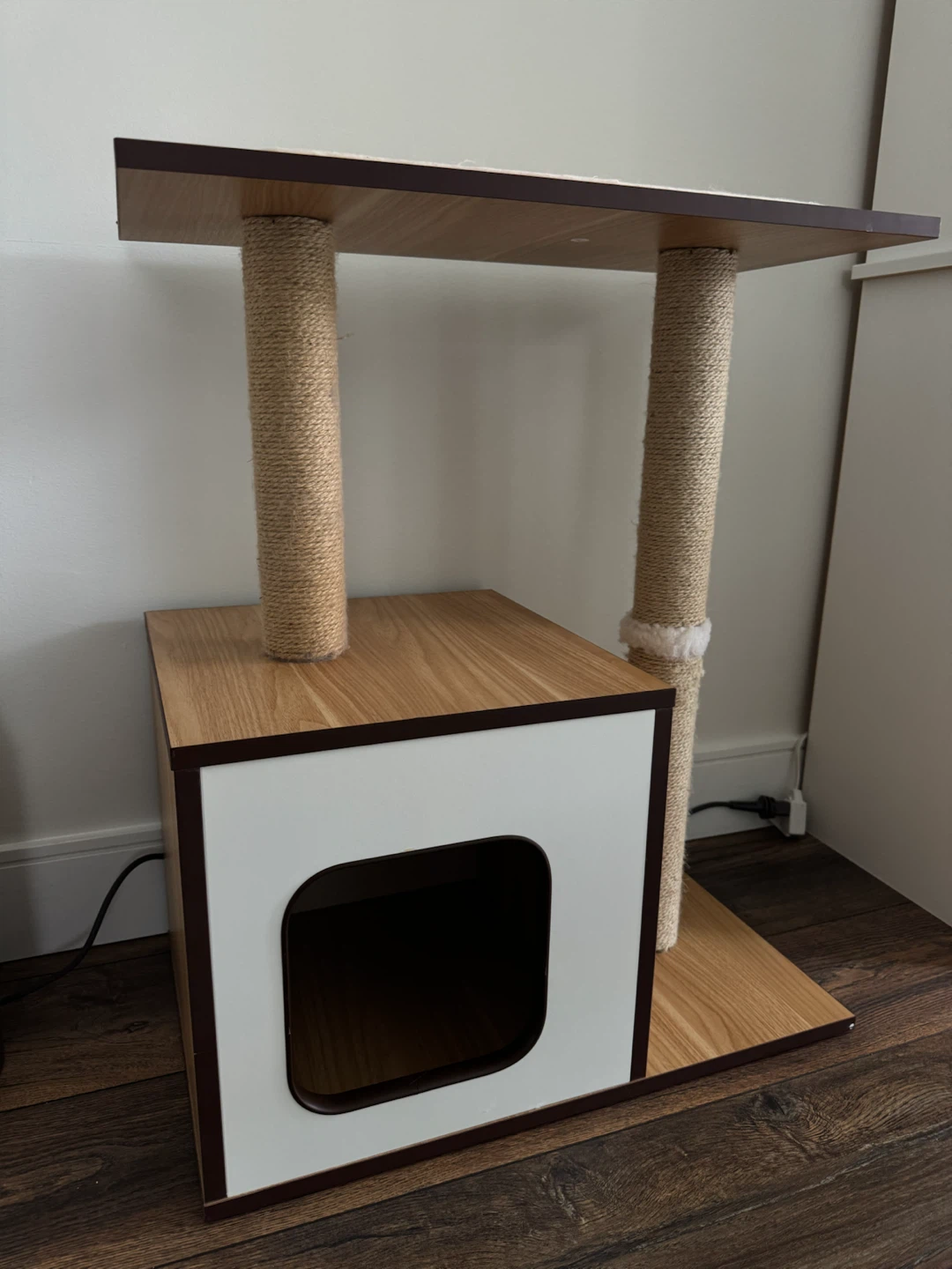 Modern Cat Tower with Scratching Posts - photo 2