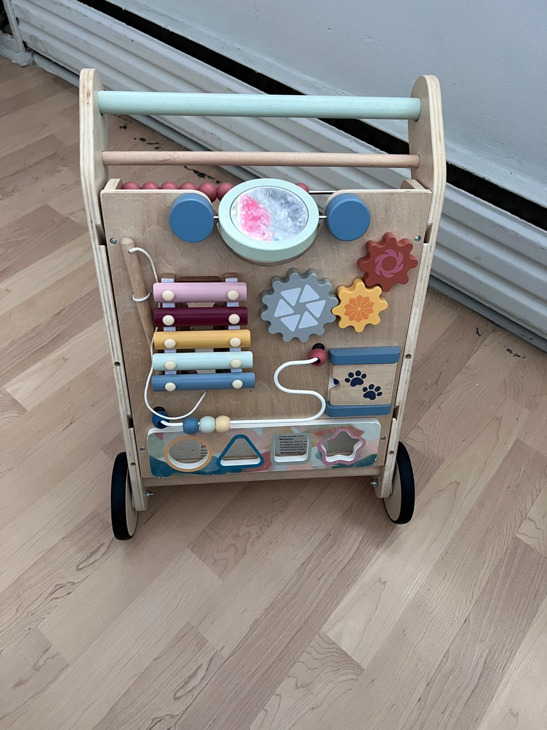 Wooden Activity Baby Walker