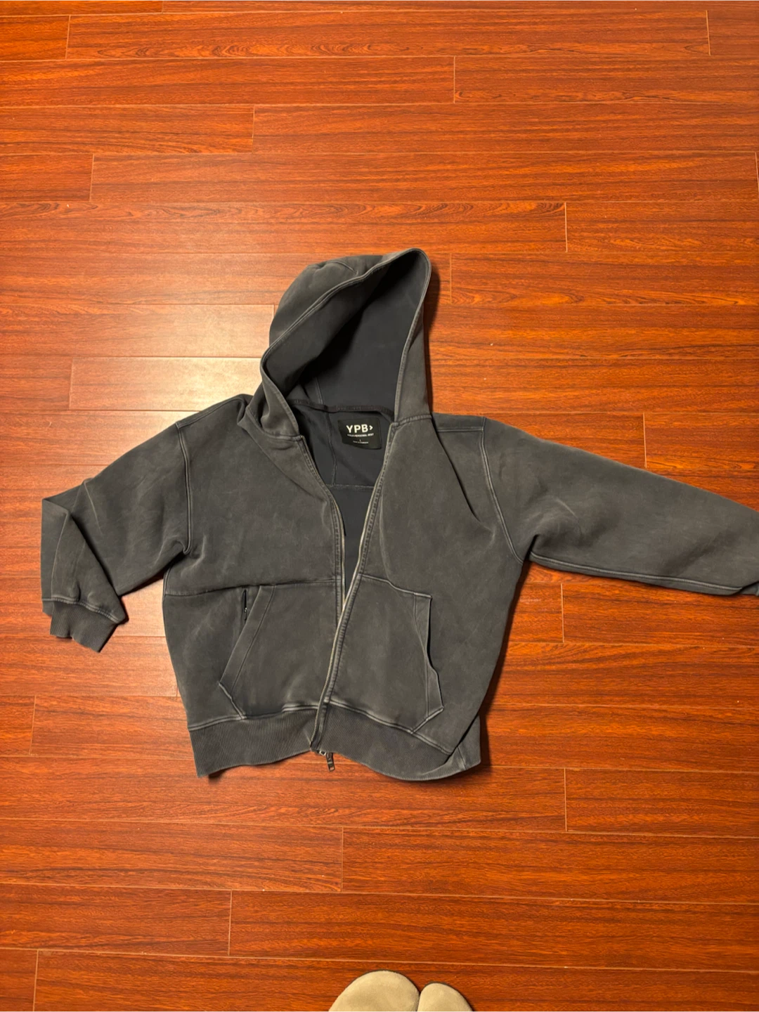 YPB Full-Zip Hoodie - Charcoal - photo 2