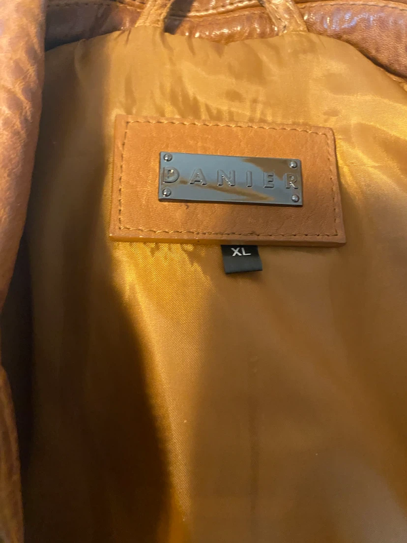 Danier Men's Leather Jacket - Brown - XL - photo 2