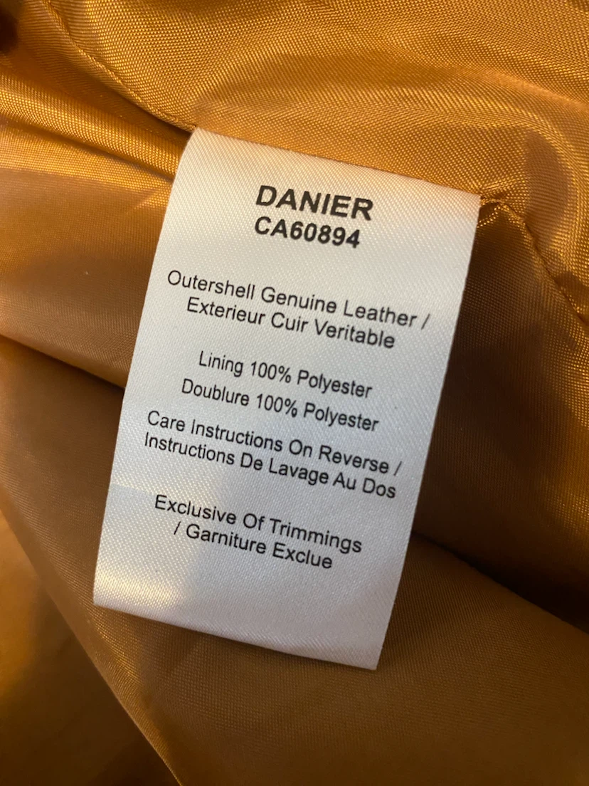 Danier Men's Leather Jacket - Brown - XL - photo 3