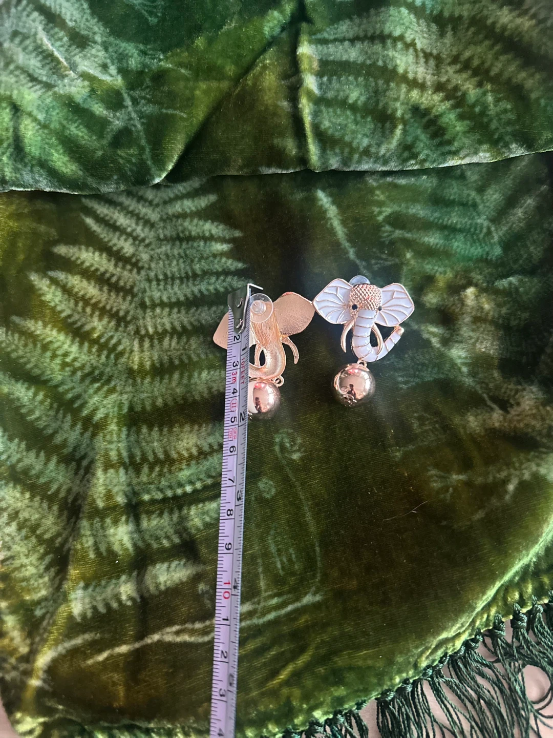 Elephant Dangle Earrings - photo 4