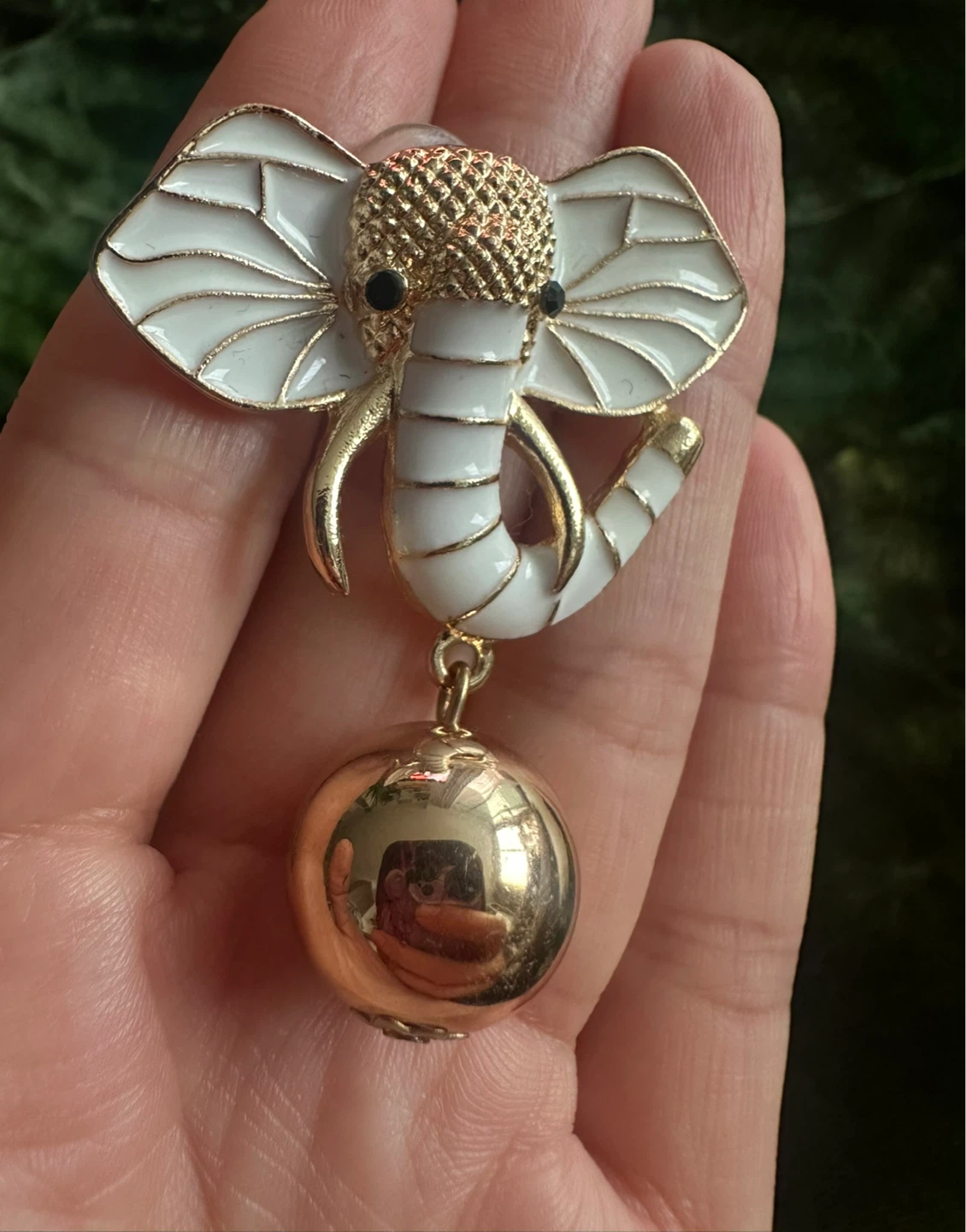 Elephant Dangle Earrings - photo 5