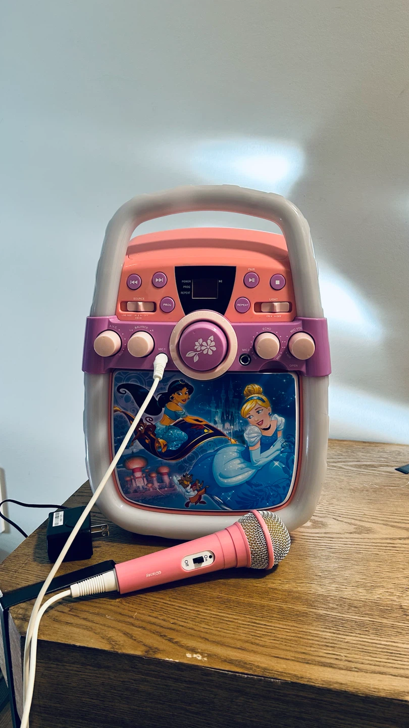 Disney Princess Karaoke Machine with Microphone – Tested