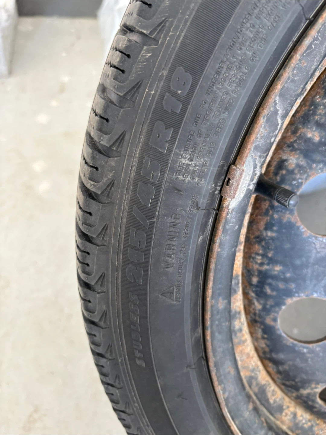 Michelin X-Ice Winter Tires (Set of 4) 215/45 R18 on steel rims - photo 4