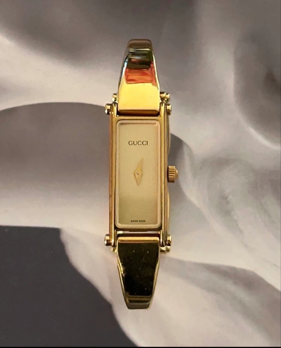 Gucci Watch - Vintage, Gold-Plated, 1990s Swiss Quartz - photo 4